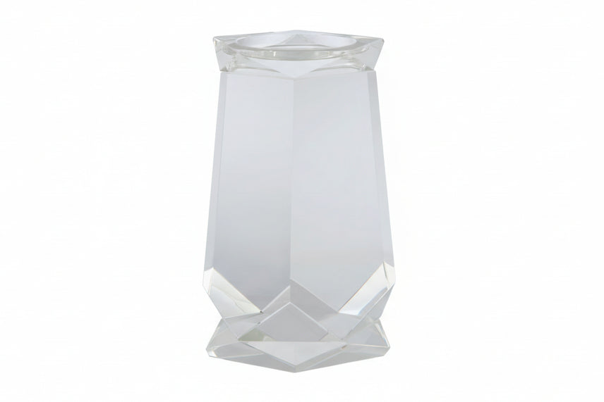 Faceted Pillar Candleholder - Large