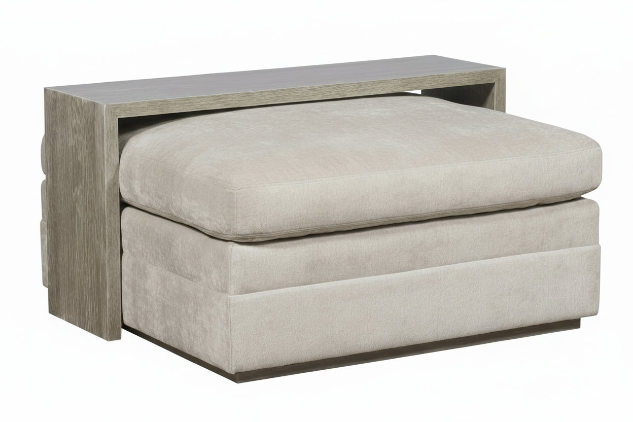 Boyden Ottoman with Narrow Table