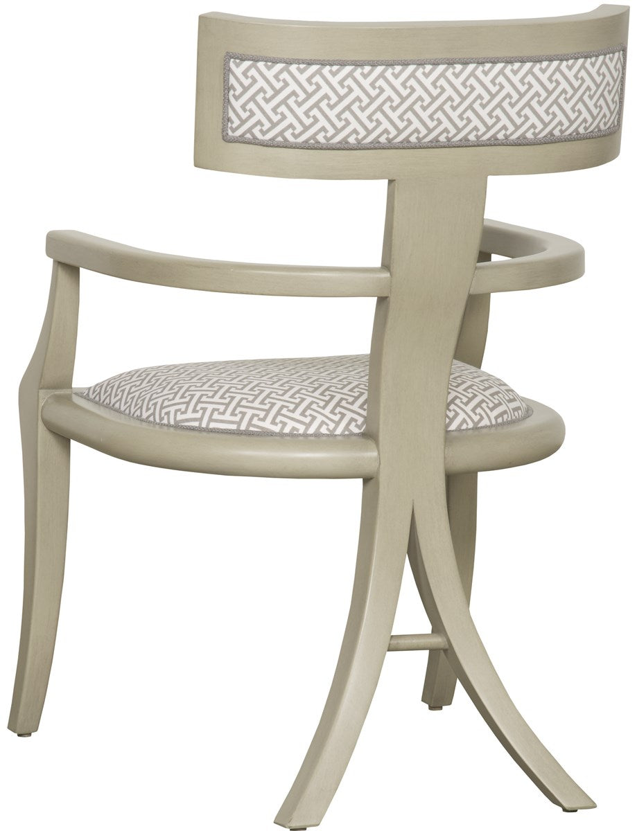 Greek Peak Arm Chair