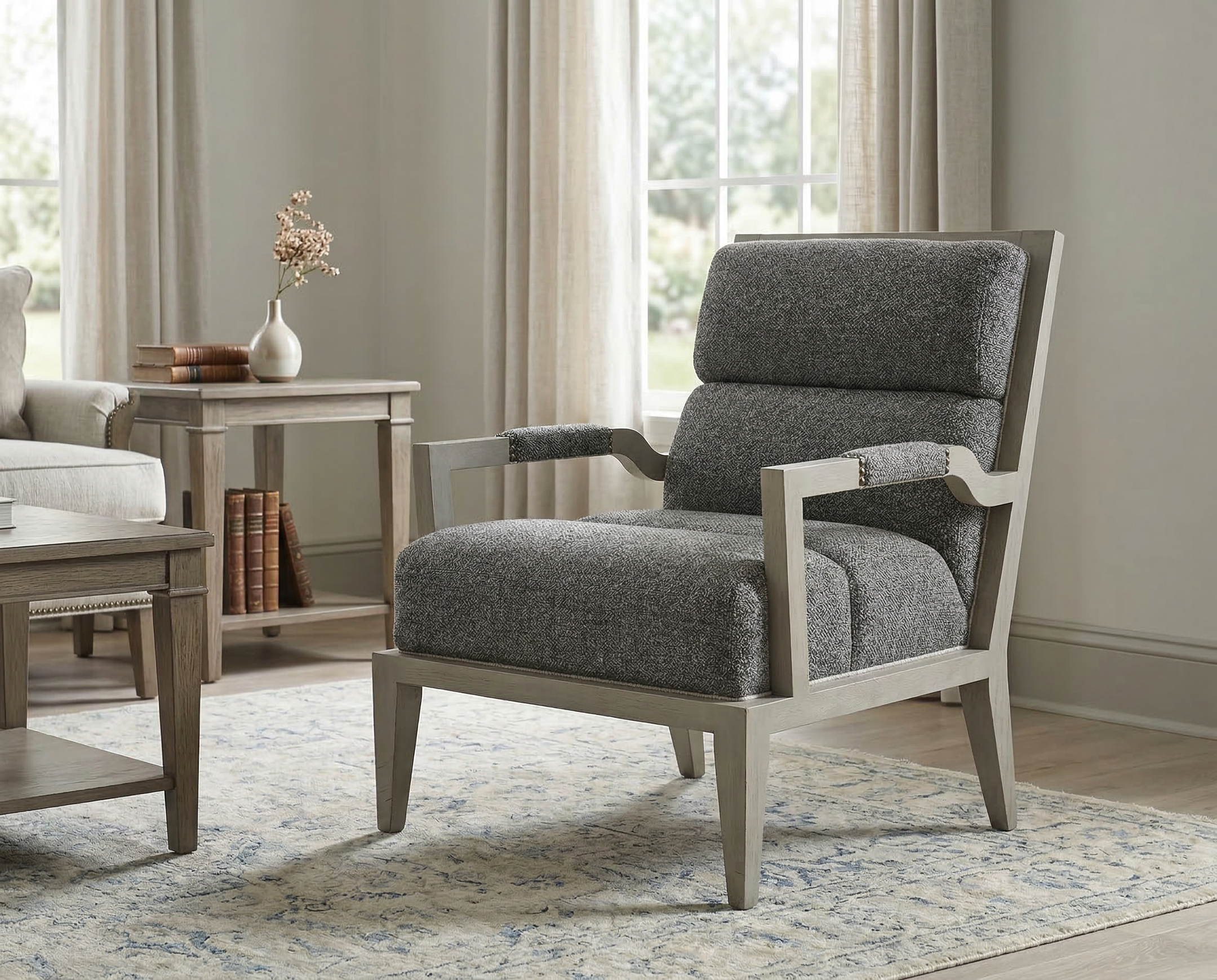 Armory Square Arm Chair