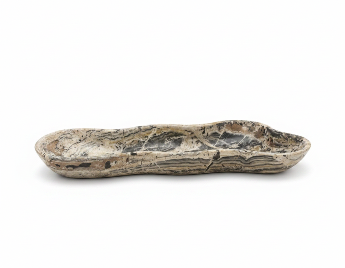 Tiger Onyx Wave Bowl