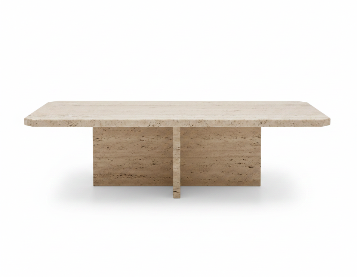 Travertine Coffee Table