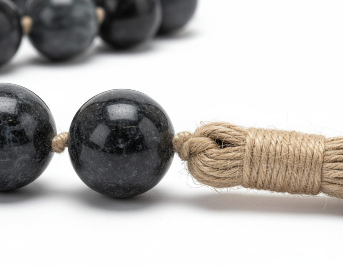Smokey Marble Bead Garland