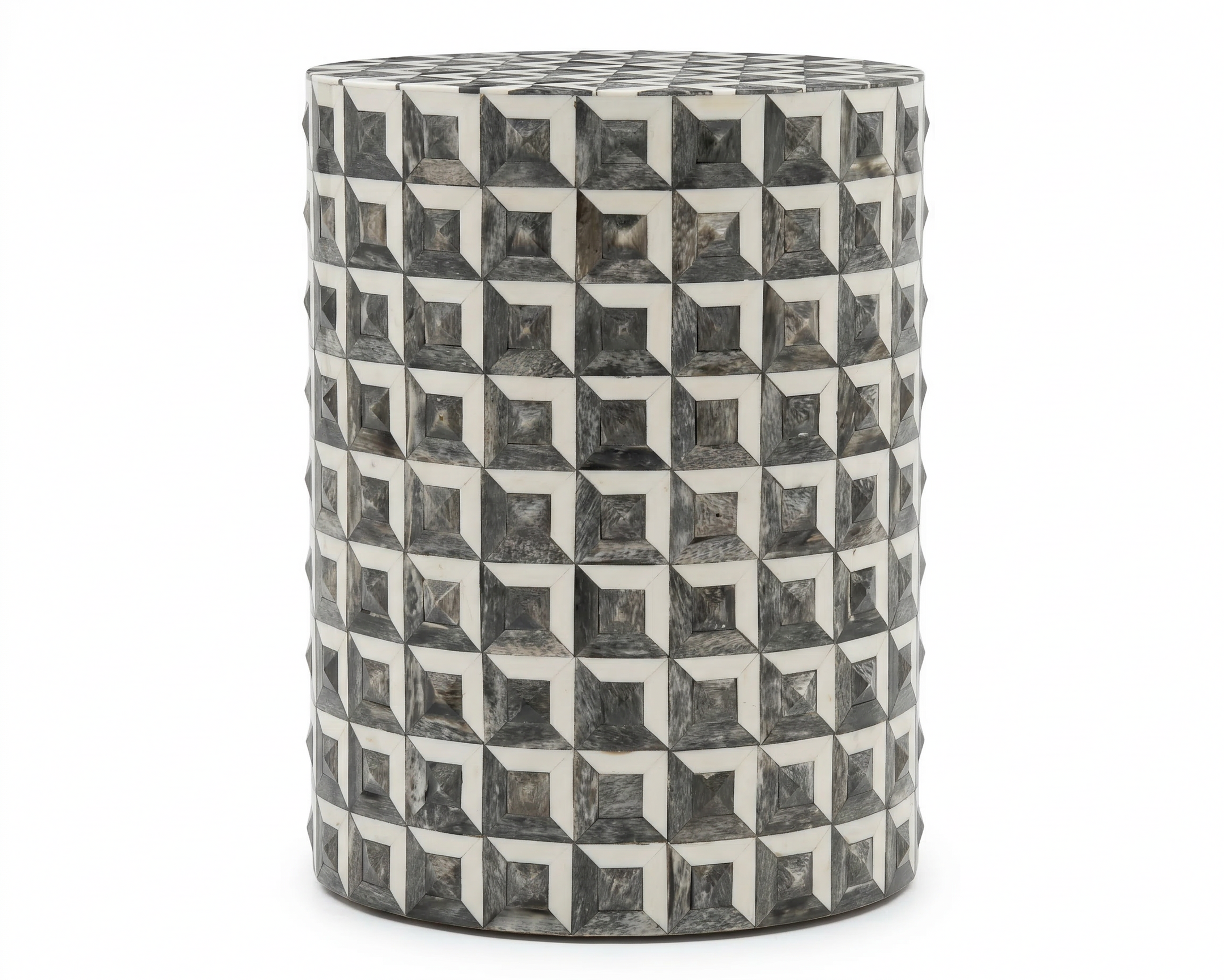 Geometric Bone Stool