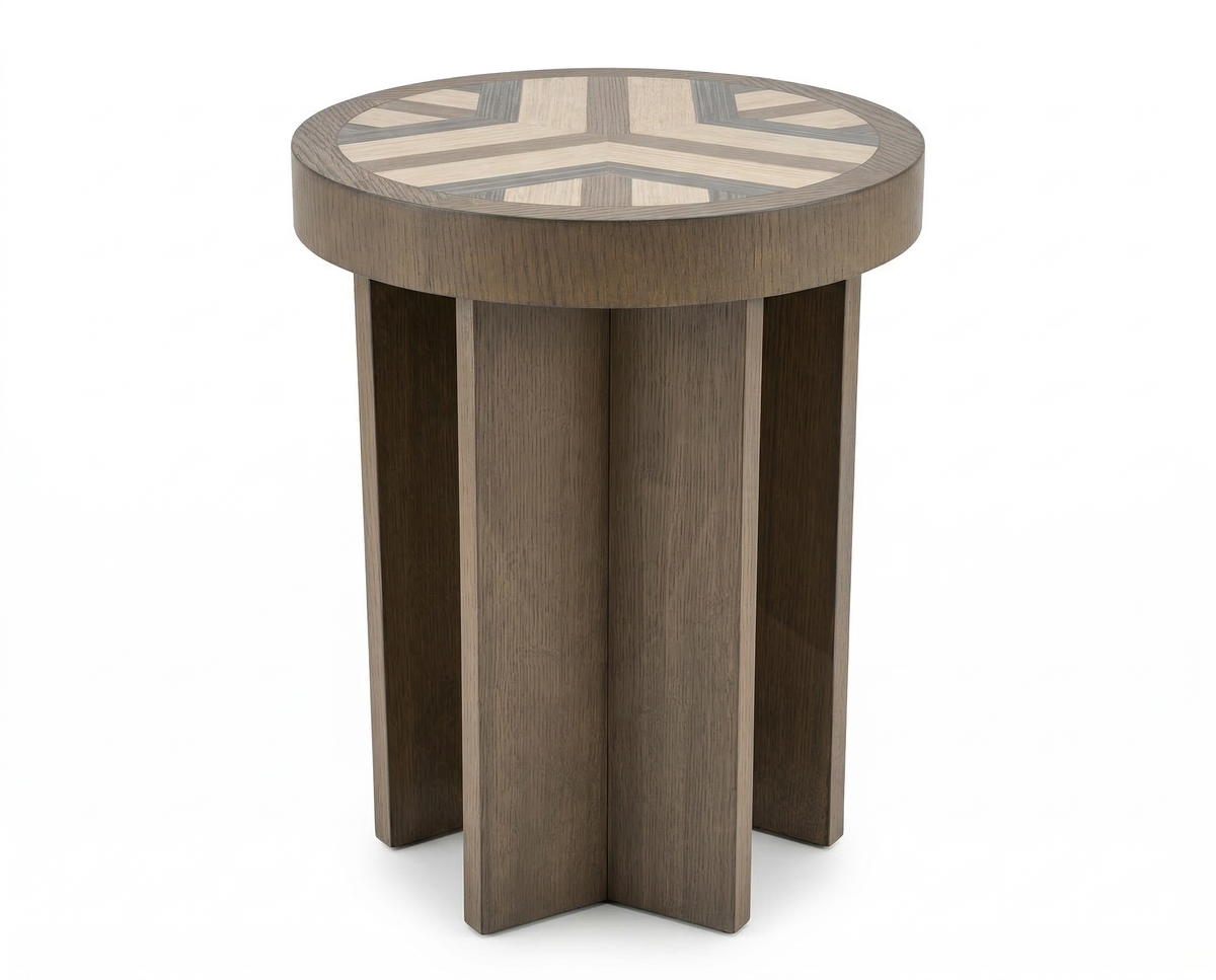 Spot Table Examples Handcrafted Geometric Wood Spot Table – Sedgwick & Brattle