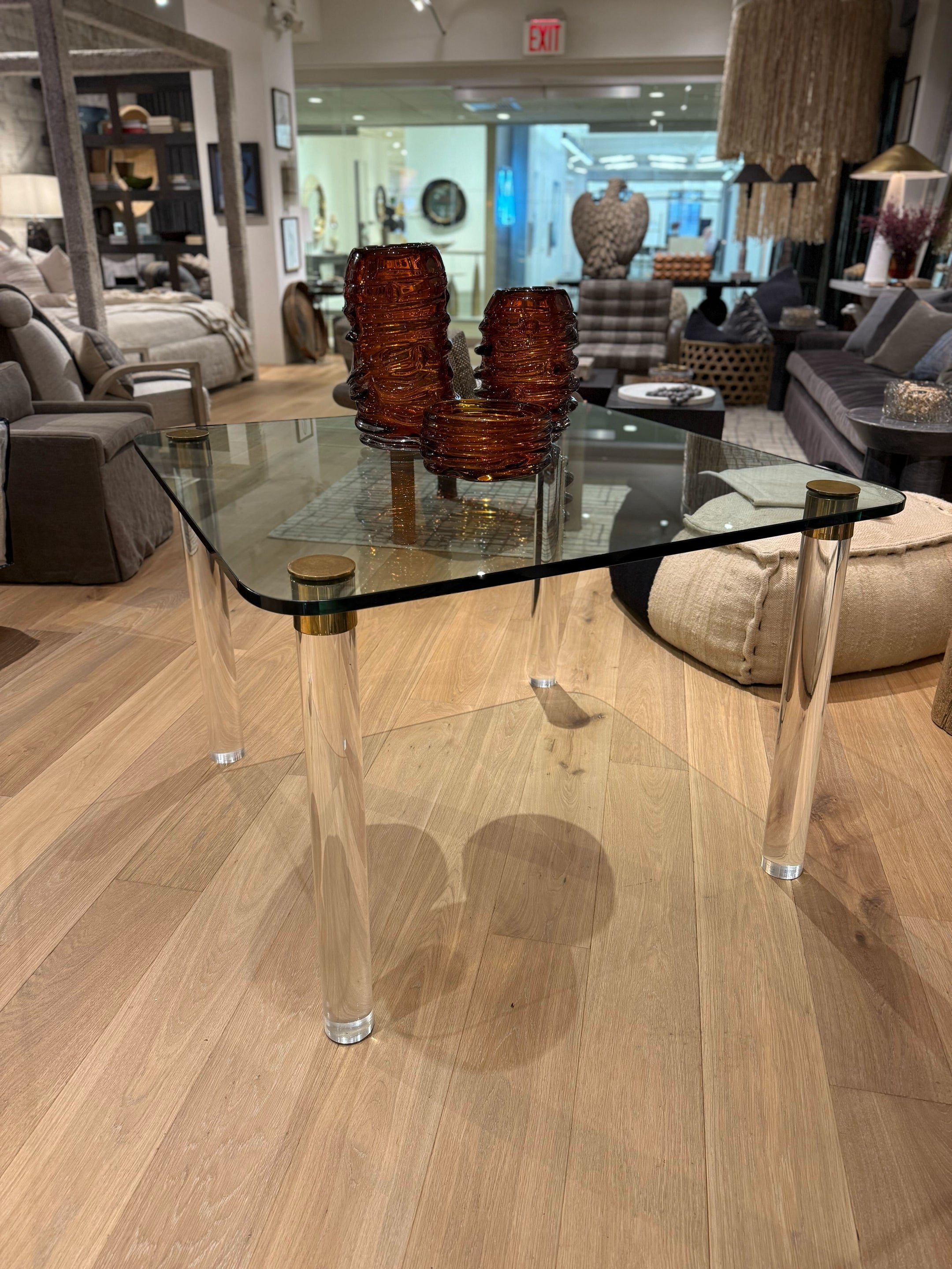 Glass Game Table