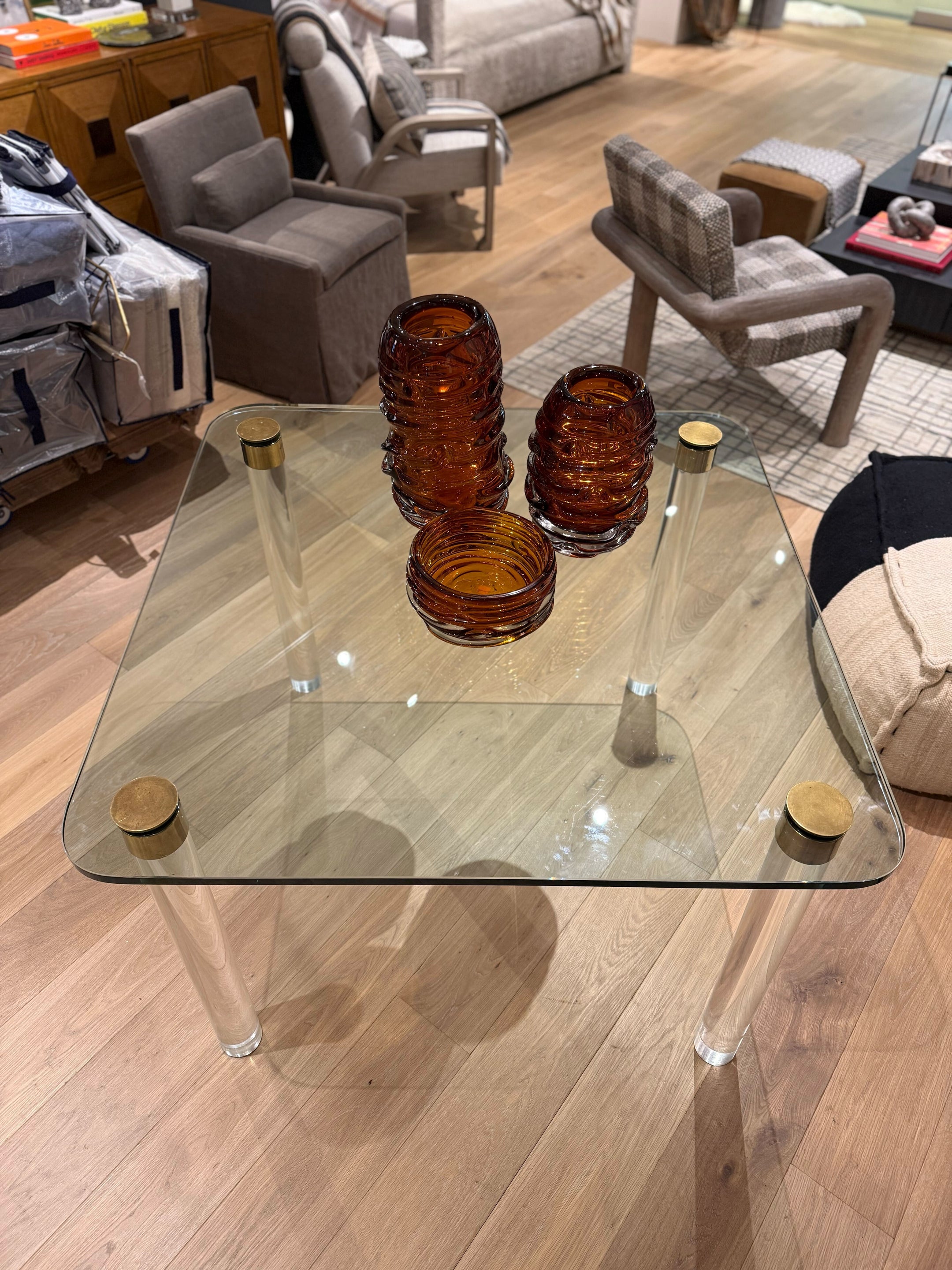 Glass Game Table