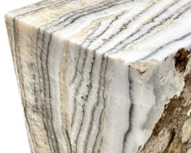 Hand Carved Marble Spot Table