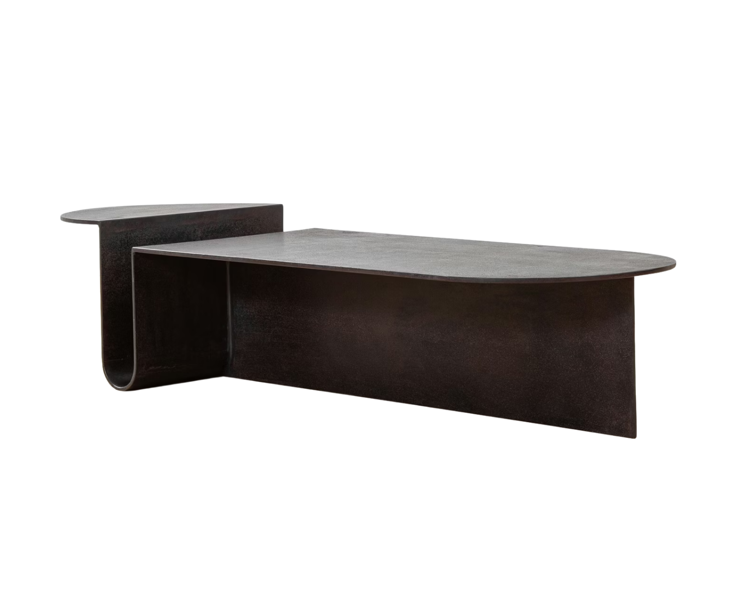 Split-Top Metal Coffee Table