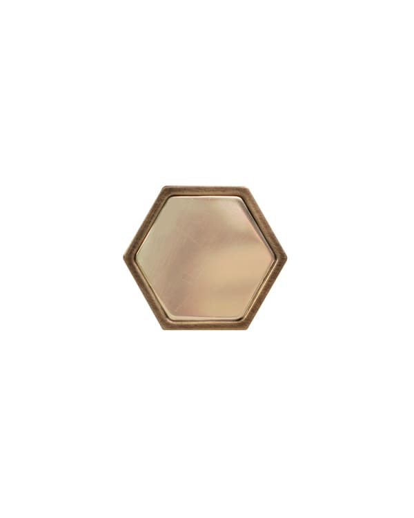 Aurora Hex Cabinet Knob