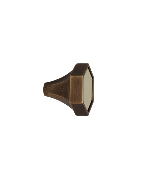 Aurora Hex Cabinet Knob