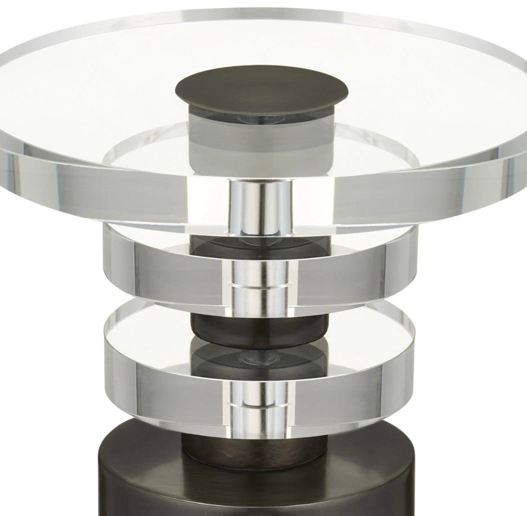 Shaker Bronze Drinks Table