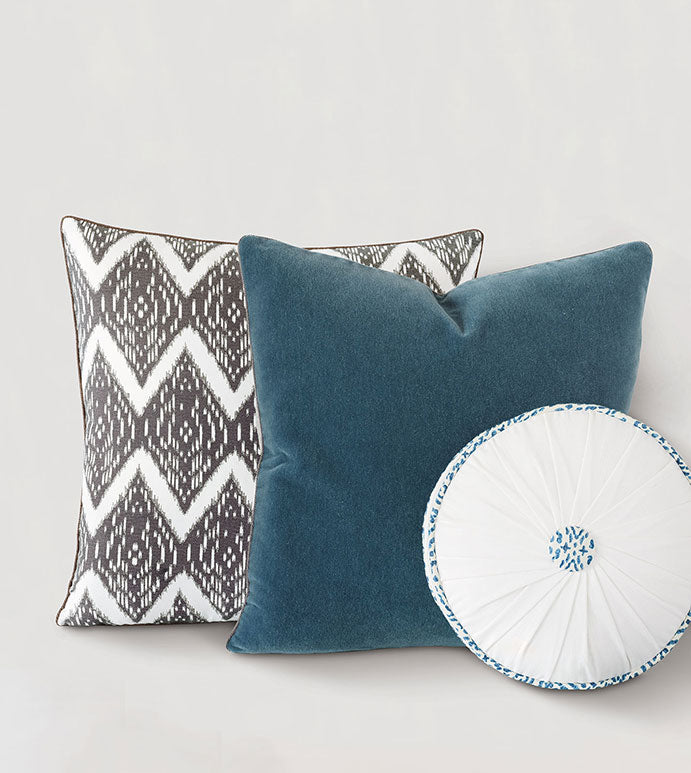 Bach Mohair Decorative Pillow in Colonial