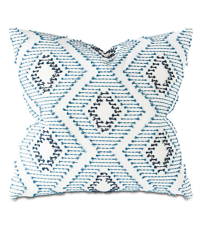 Bridgehampton Fil Coupe Decorative Pillow