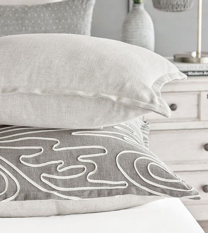 Clearview Faux Bois Decorative Pillow