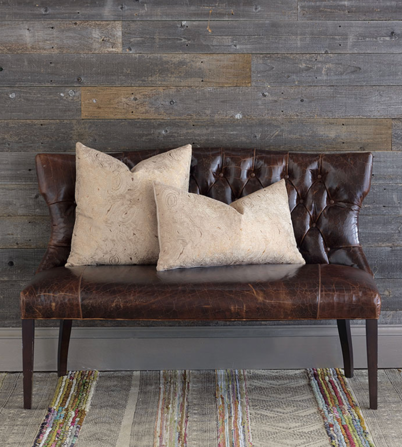 Basalt Bronze Square Pillow